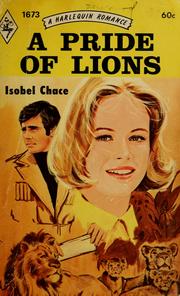 Cover of: A Pride of Lions by Elizabeth Hunter