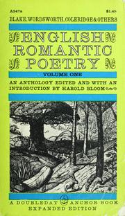 Cover of: English romantic poetry