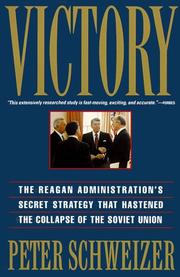 Cover of: Victory: The Reagan Administration's Secret Strategy That Hastened the Collapse of the Soviet Union