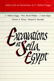 Excavations at Seila, Egypt by Book of Mormon Symposium (2nd 1986 Brigham Young University)