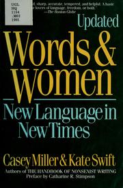 Cover of: Words and women