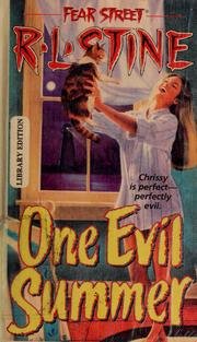 Cover of: One Evil Summer: Fear Street #25