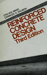 Cover of: Reinforced concrete design