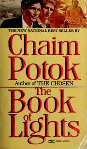 Cover of: The book of lights by Chaim Potok