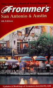 Cover of: Frommer's San Antonio & Austin