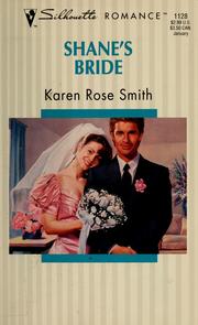 Cover of: Shane's bride by Karen Rose Smith