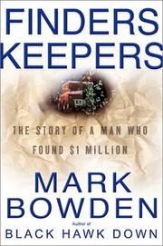 Cover of: Finders Keepers: the story of a man who found $1 million
