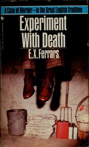 Cover of: Experiment with death