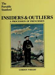 Cover of: Insiders and outliers
