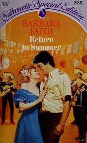 Cover of: Return To Summer