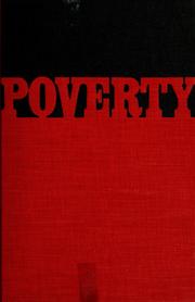 Cover of: Poverty: yesterday and today.