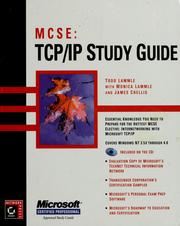 Cover of: MCSE TCP/IP study guide by Todd Lammle