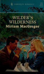 Cover of: Wilder's wilderness
