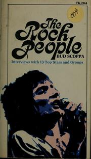 Cover of: The rock people by Bud Scoppa