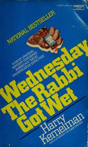 Cover of: Wednesday the rabbi got wet: a novel