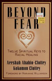 Cover of: Beyond fear: twelve spiritual keys to racial healing