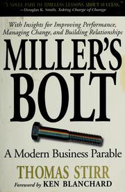Cover of: Miller's bolt by Thomas Stirr
