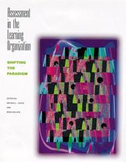 Cover of: Assessment in the learning organization: shifting the paradigm