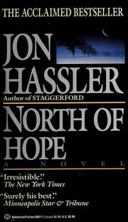 Cover of: North of hope by Jon Hassler