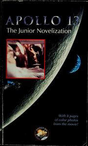 Cover of: Apollo 13: the junior novelization