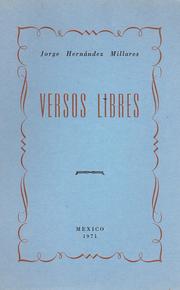 Cover of: Versos libres