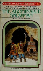 Cover of: The Abominable Snowman: Choose Your Own Adventure #13