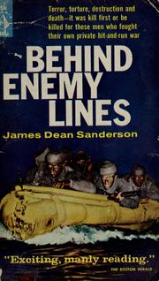 Cover of: Behind enemy lines