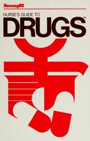Cover of: Nurse's guide to drugs by 