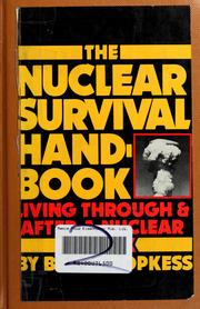 Cover of: The nuclear survival handbook by Barry Popkess