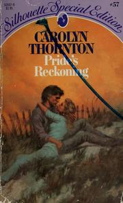 Cover of: Pride's reckoning by Carolyn Thornton