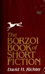 Cover of: The Borzoi book of short fiction