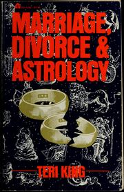 Cover of: Marriage, Divorce and Astrology