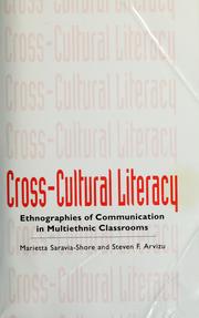 Cover of: Cross-cultural literacy by Marietta Saravia-Shore and Steven F. Arvizu, editors.