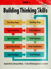 Cover of: Building thinking skills by Howard Black