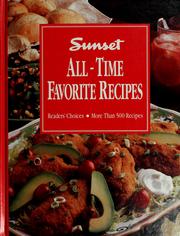 Cover of: All-time favorite recipes