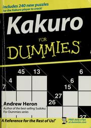 Cover of: Kakuro For Dummies