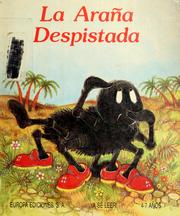 Cover of: La araña despistada by June Woodman
