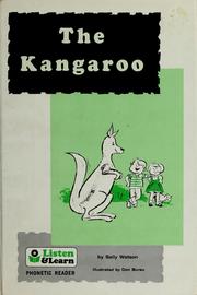 Cover of: The kangaroo