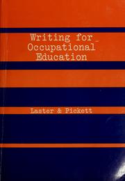 Writing for occupational education by Ann A. Laster