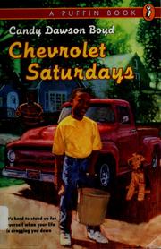 Cover of: Chevrolet Saturdays by Candy Dawson Boyd