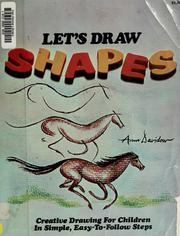Cover of: Let's draw shapes