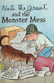 Cover of: Nate the Great and the monster mess