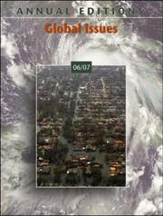 Cover of: Annual Editions: Global Issues 06/07 (Annual Editions : Global Issues)