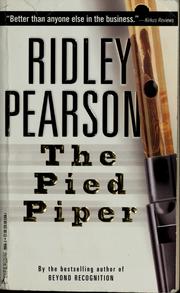 Cover of: The pied piper by Ridley Pearson