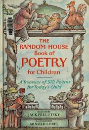 Cover of: The Random House book of poetry for children
