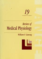 Cover of: Review of Medical Physiology by William F. Ganong