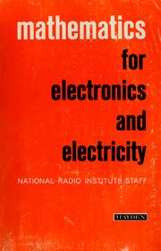 Cover of: Mathematics for electronics and electricity