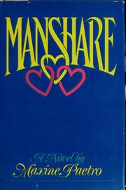 Cover of: Manshare: a novel