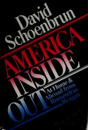 Cover of: America inside out