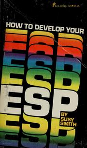 Cover of: How to develop your ESP.